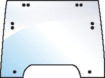 FIAT GLASS-WINDSCREEN-10 HOLES 100497