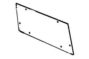 MASSEY FERGUSON TRACTOR GLASS (AGCO) 3476182M1