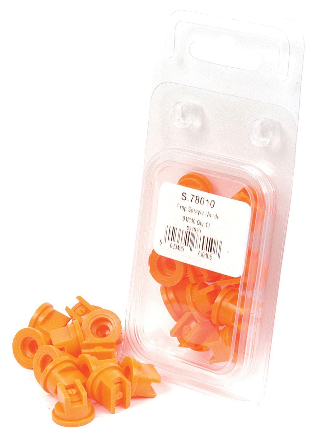 NOT SPECIFIED SPRAY NOZ ORANGE 01/110 PK 12 78010