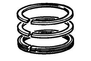 MASSEY FERGUSON COMBINE KIT, PISTON RING (AGCO) 3637033M91