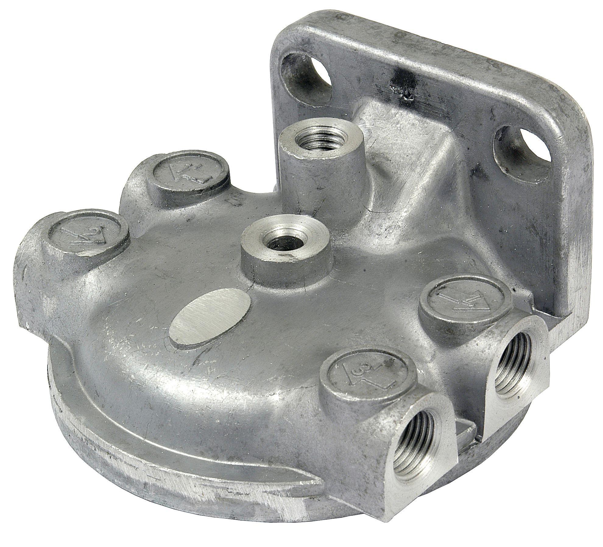 FORD NEW HOLLAND FILTER HEAD-SINGLE-1/2"UNF 42127