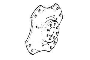 MASSEY FERGUSON TRACTOR DISC (AGCO) 1684920M1