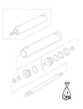 MASSEY FERGUSON TRACTOR SEALS KIT (AGCO) 3484807M91
