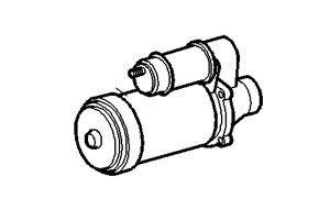 MASSEY FERGUSON TRACTOR STARTERMOTOR (AGCO) 3581576M3