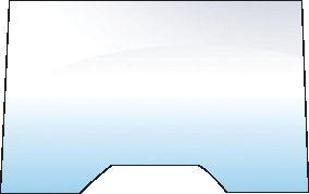 JOHN DEERE GLASS-WINDSCREEN 100609