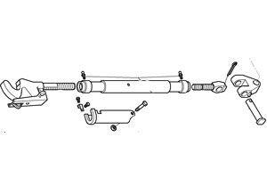 MASSEY FERGUSON TRACTOR BAR (AGCO) 4307464M91