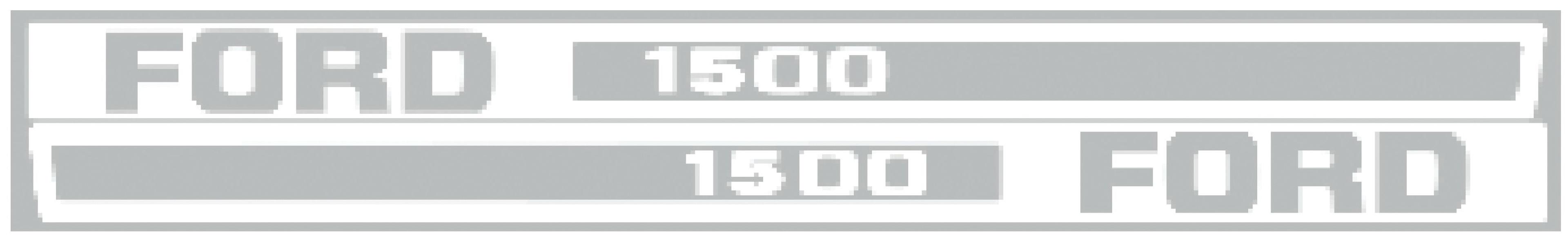 FORD NEW HOLLAND DECAL KIT-FORD 1500 - HOOD 67839