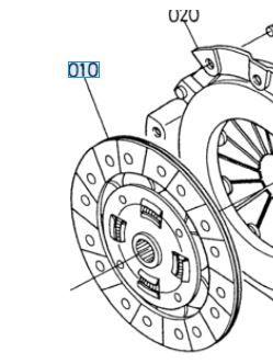 Kubota  Compact tractor  B7200D Clutch Disc