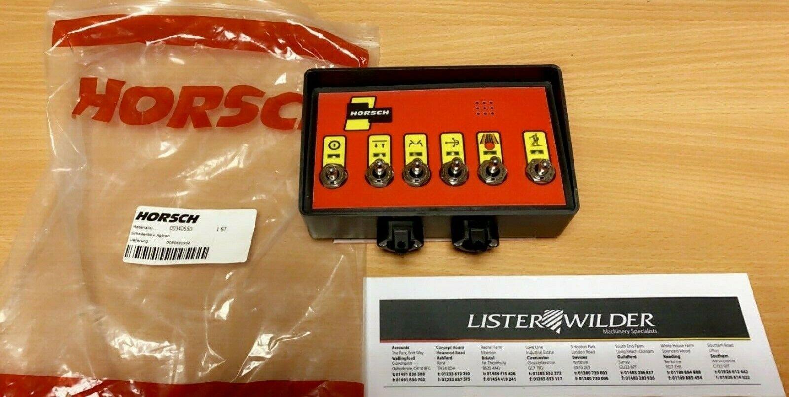 HORSCH Drill Switch Box - 00340650