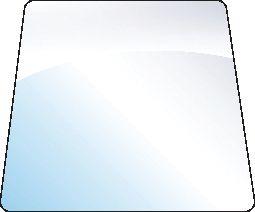 FORD NEW HOLLAND GLASS-WINDSCREEN 10055