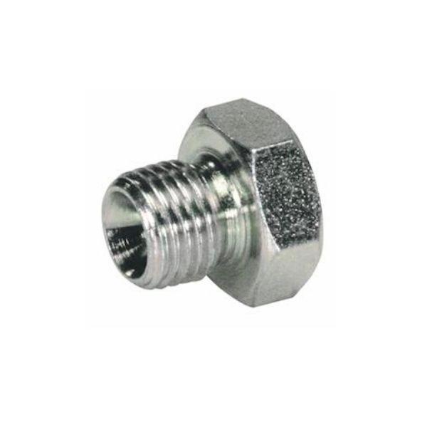 Male Hexagon Plug - 1/4
