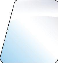 FORD NEW HOLLAND GLASS-SIDE 10056