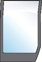 CASE IH GLASS-FRONT-LOWER-RH 100508