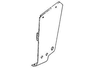 MASSEY FERGUSON TRACTOR LEFT HAND PANEL (AGCO) 1669667M96