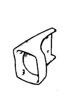 MASSEY FERGUSON TRACTOR COWL (AGCO) 1860183M1