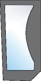 CASE IH GLASS-FRONT-LOWER-RH 100502