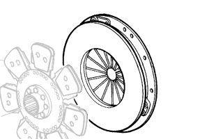MASSEY FERGUSON TRACTOR CLUTCH (AGCO) 3618886M1