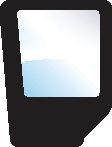 MASSEY FERGUSON GLASS-FRONT-LOWER-RH 100442