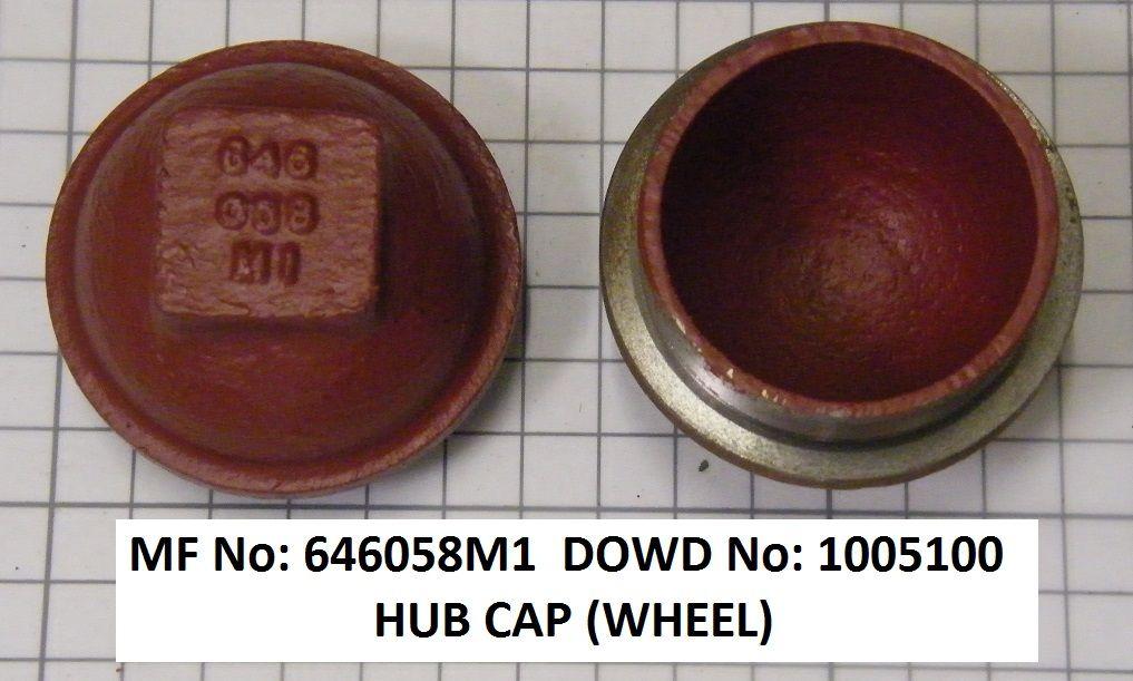 Massey Ferguson CAP Part No:646 058 M1