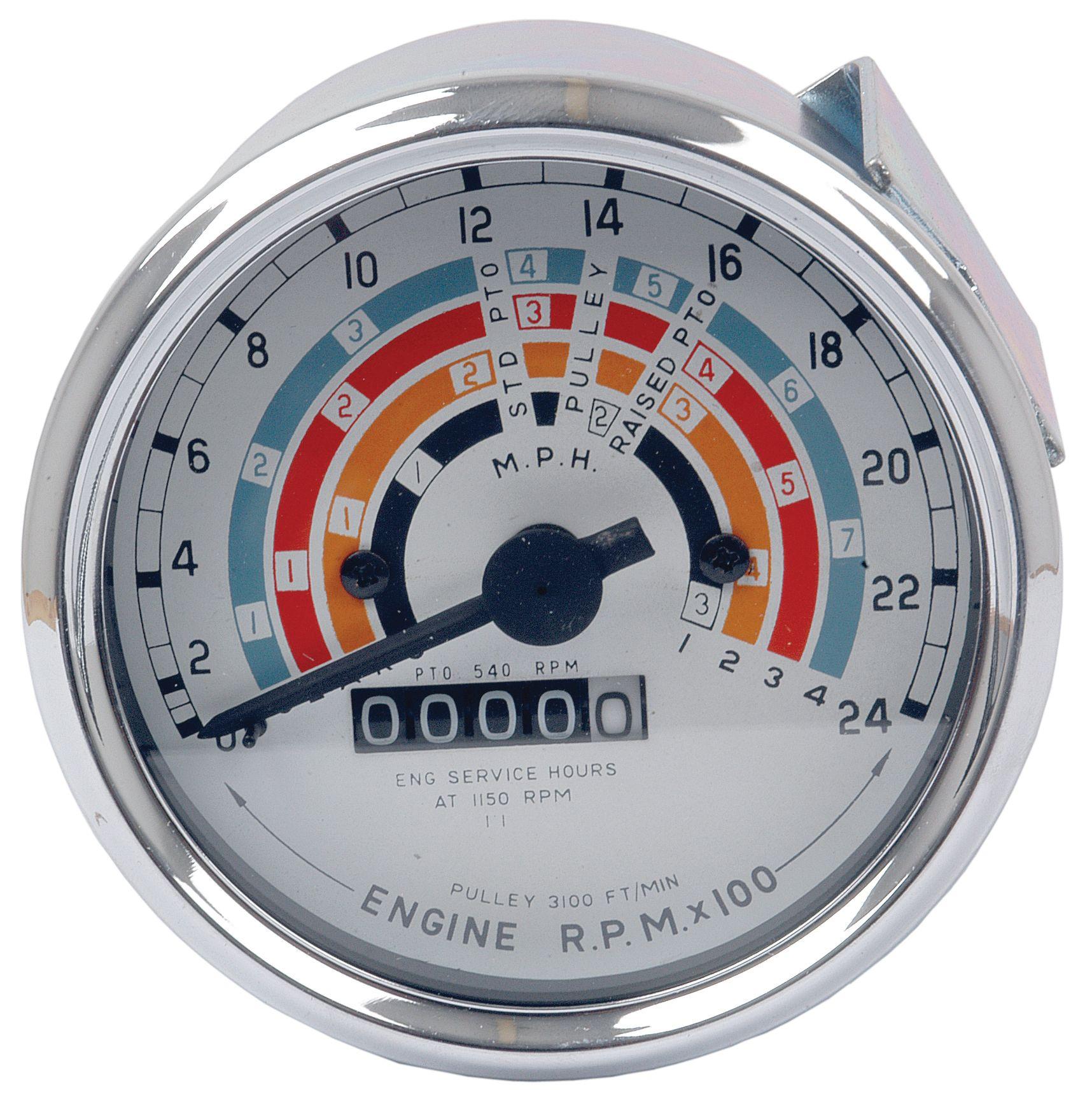 FORD NEW HOLLAND TRACTORMETER 66848