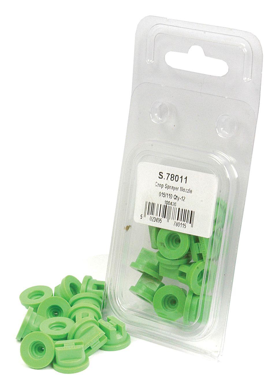 NOT SPECIFIED SPRAY NOZ GREEN 015/110 PK 12 78011