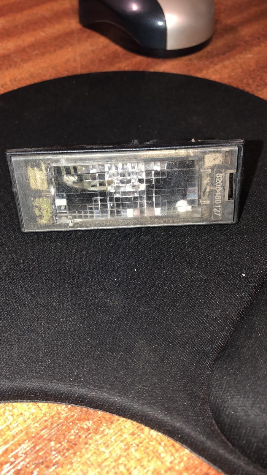 Renault Clio 2006 Number Plate Light & Bulb x1