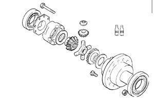 MASSEY FERGUSON TRACTOR DIFFERENTIAL (AGCO) 3900694M10