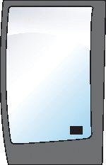 FORD NEW HOLLAND GLASS-FRONT-LOWER-LH 100577