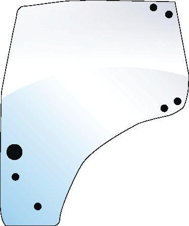 CASE IH GLASS-DOOR-LH-7 HOLES 100513