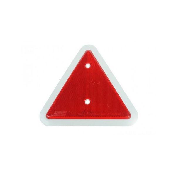 White Edge Triangle Reflector