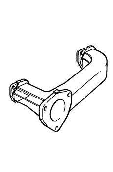 MASSEY FERGUSON TRACTOR EXHAUST MANIFOLD (AGCO) 740221M1