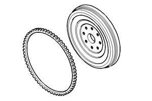 MASSEY FERGUSON TRACTOR FLYWHEEL (AGCO) 3819667M91