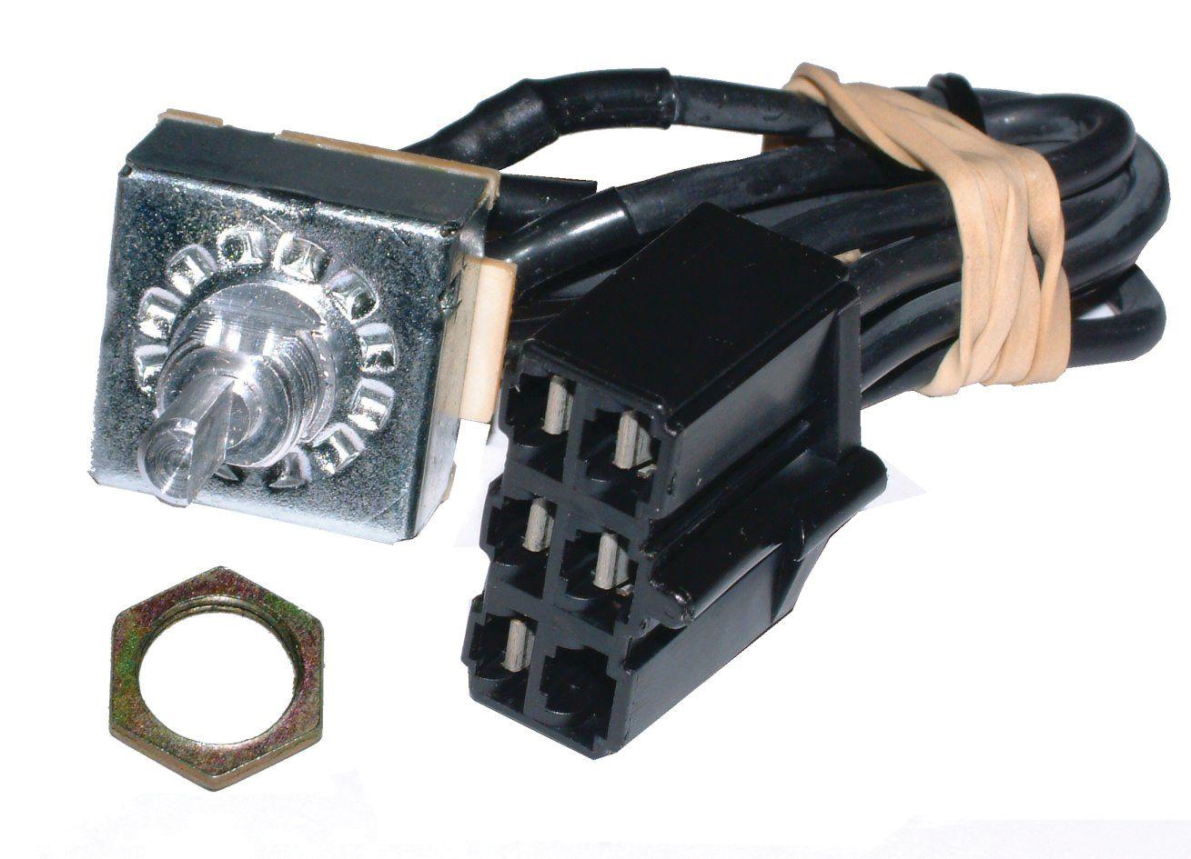 FIAT SWITCH- BLOWER A/C 3 SPEED 106612