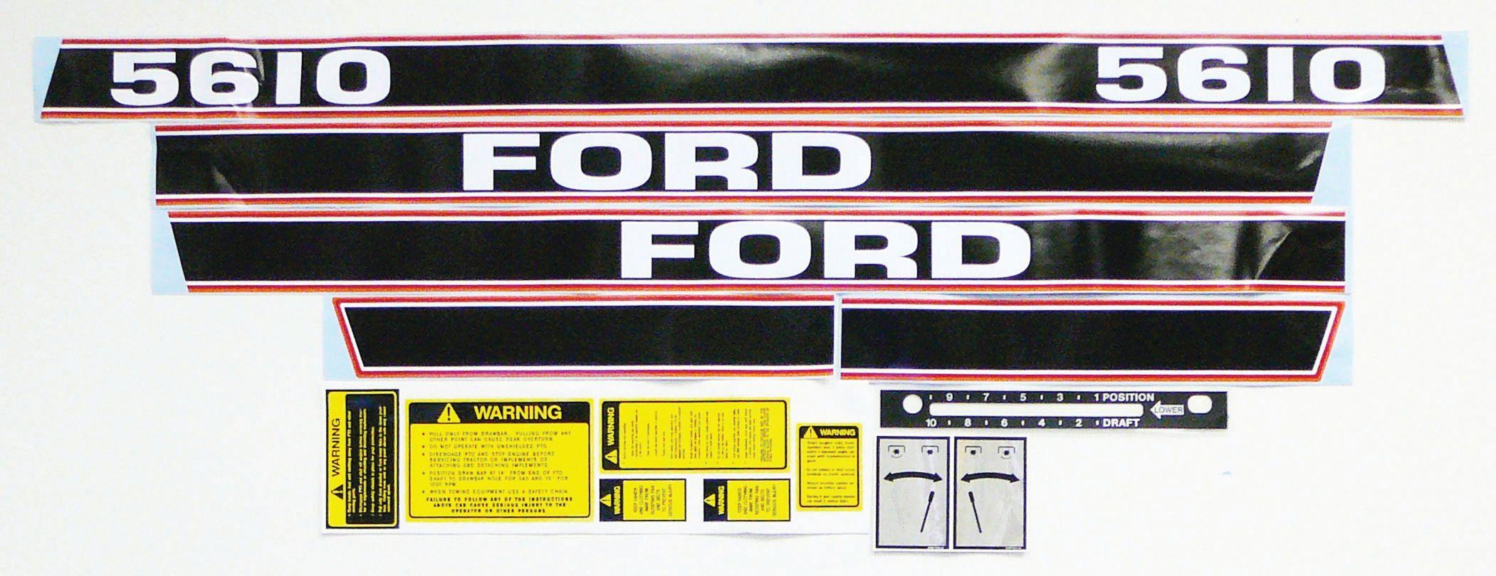 FORD NEW HOLLAND DECAL KIT 66679