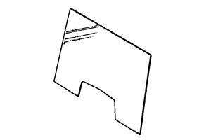 MASSEY FERGUSON TRACTOR GLASS (AGCO) 3475992M1