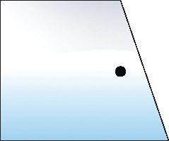 FORD NEW HOLLAND GLASS-REAR-LOWER-RH-1 HOLE 100585