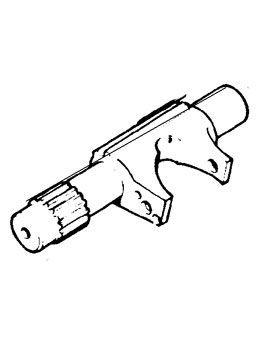 MASSEY FERGUSON TRACTOR SHAFT (AGCO) 1861704M1