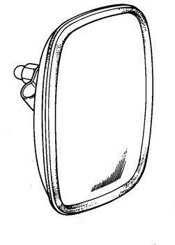 MASSEY FERGUSON TRACTOR MIRROR (AGCO) 3806618M91