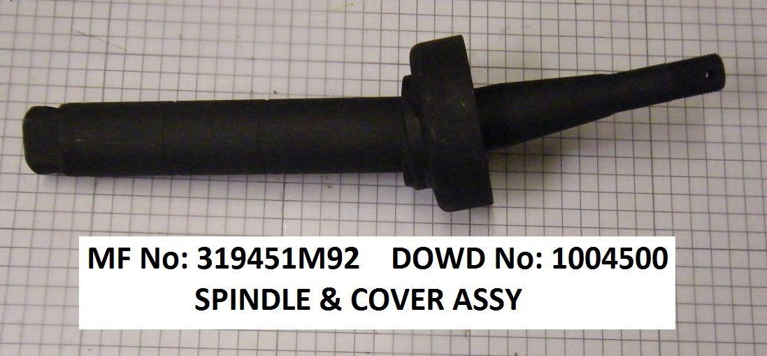 Massey Ferguson SPINDLE & COVER ASSY Part No:319 451 M92