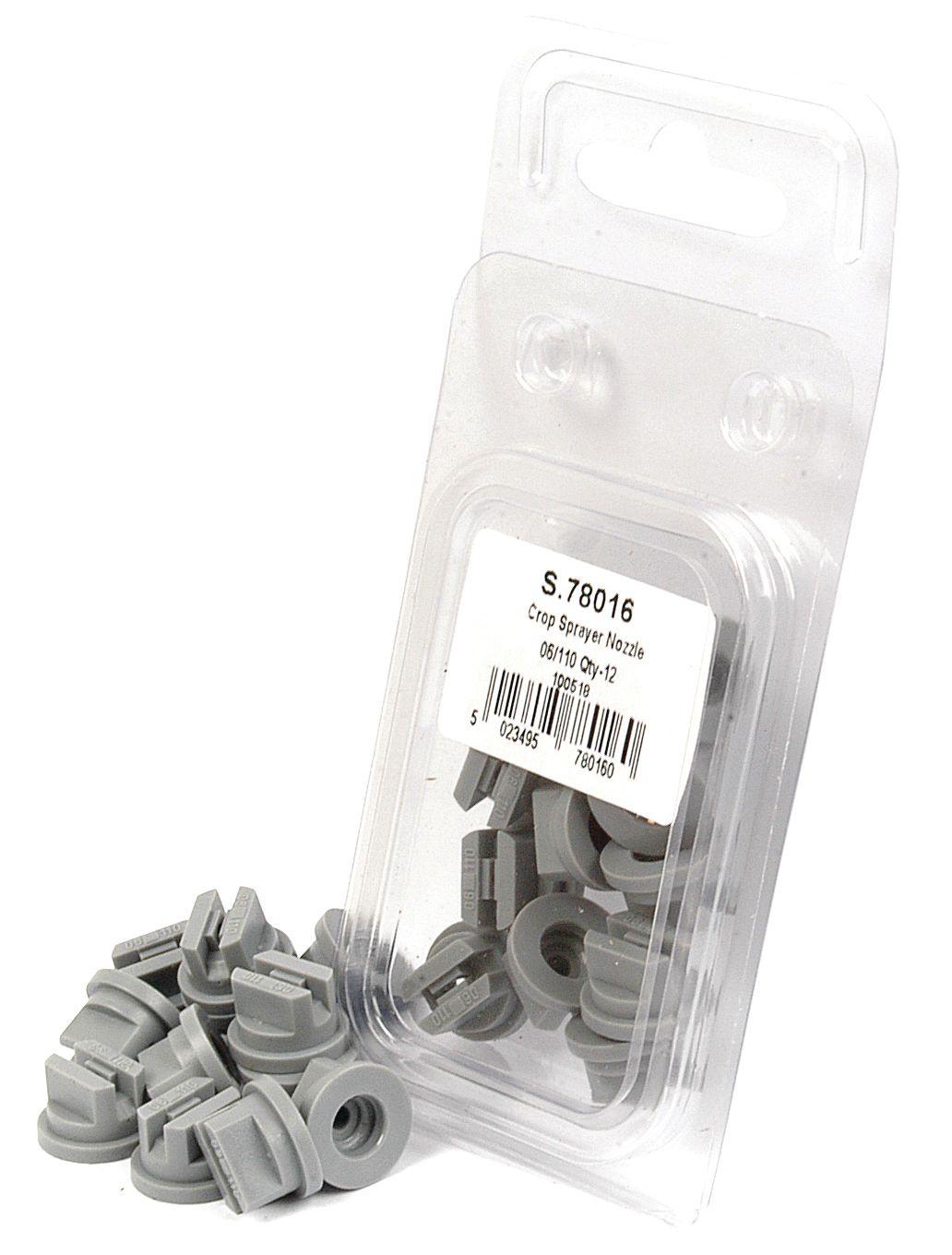 NOT SPECIFIED SPRAY NOZ GREY 06/110 PK 12 78016
