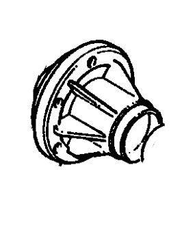 MASSEY FERGUSON TRACTOR HUB (AGCO) 886336M1
