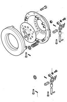 MASSEY FERGUSON TRACTOR CLUTCH (AGCO) 3610271M92