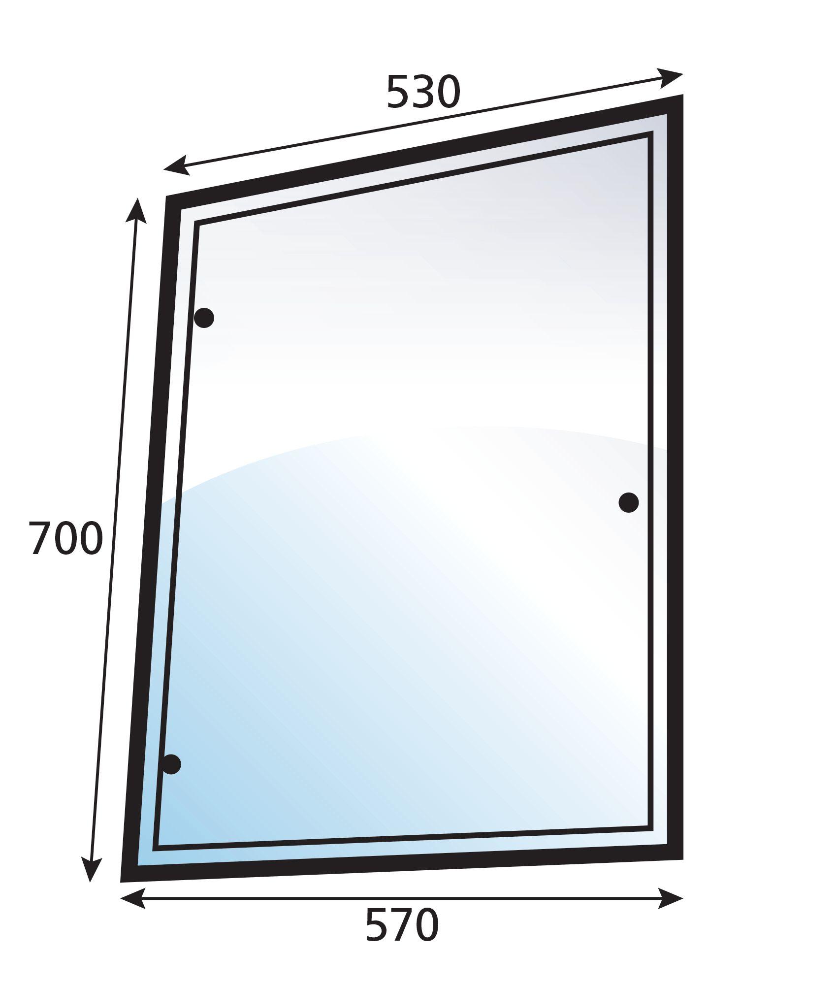 CASE IH GLASS-CORNER-RH 102340