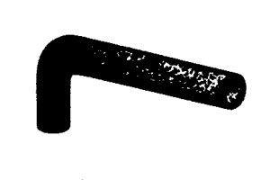 MASSEY FERGUSON TRACTOR WATER HOSE (AGCO) 1671076M1