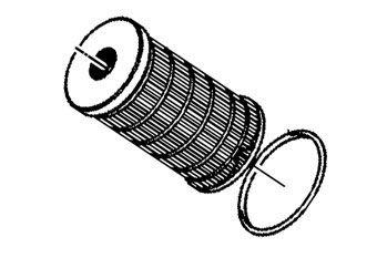 MASSEY FERGUSON TELESCOPIC HANDLER FUEL ELEMENT (AGCO) 4224811M1
