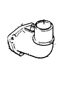 MASSEY FERGUSON TRACTOR ELBOW (AGCO) 1693855M1