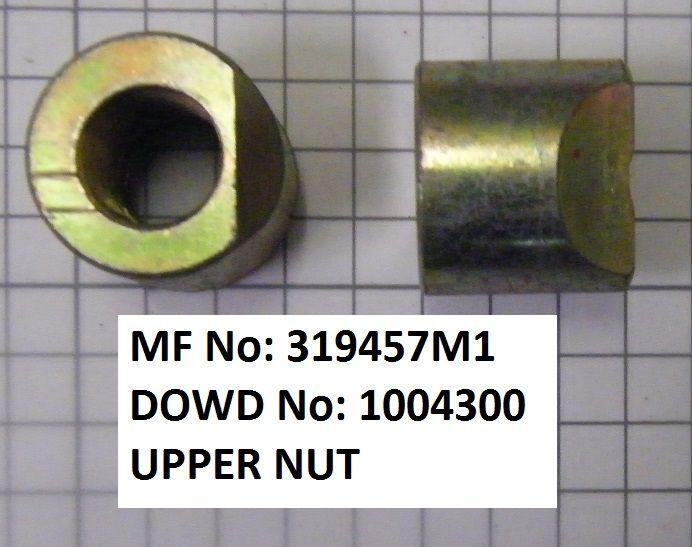 Massey Ferguson UPPER NUT Part No:319 457 M1