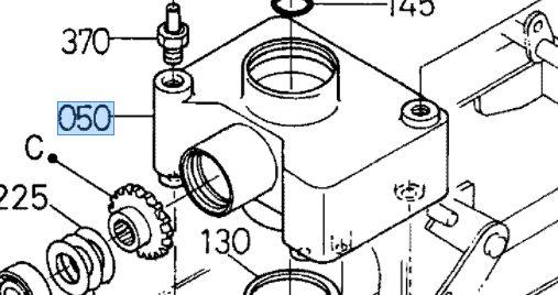 Kubota Ride On Mower TG1860 Differential Housing