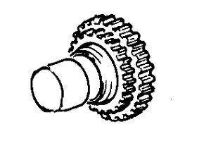 MASSEY FERGUSON TRACTOR GEAR (AGCO) 1867248M93