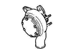MASSEY FERGUSON COMBINE WATER PUMP (AGCO) 4222466M91